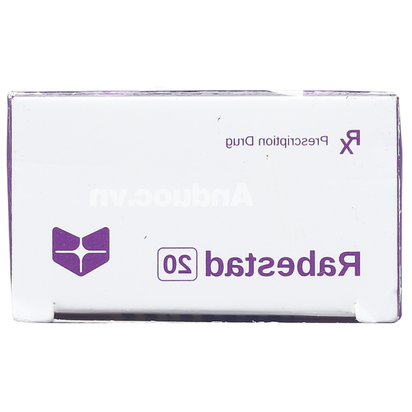 Rabestad 20 trị trào ngược dạ dày, thực quản (3 vỉ x 10 viên)