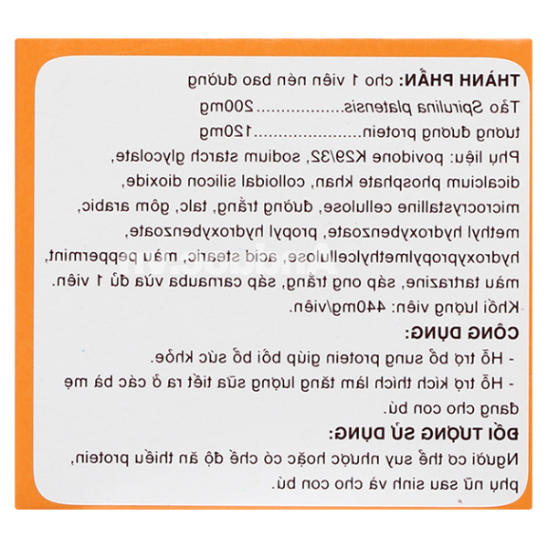 Mekolactagil hỗ trợ tăng tiết sữa hộp 20 viên.