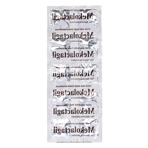 Mekolactagil hỗ trợ tăng tiết sữa hộp 20 viên.