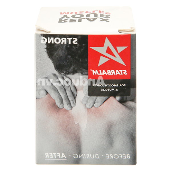 Cao xoa Starbalm trắng lọ 25g