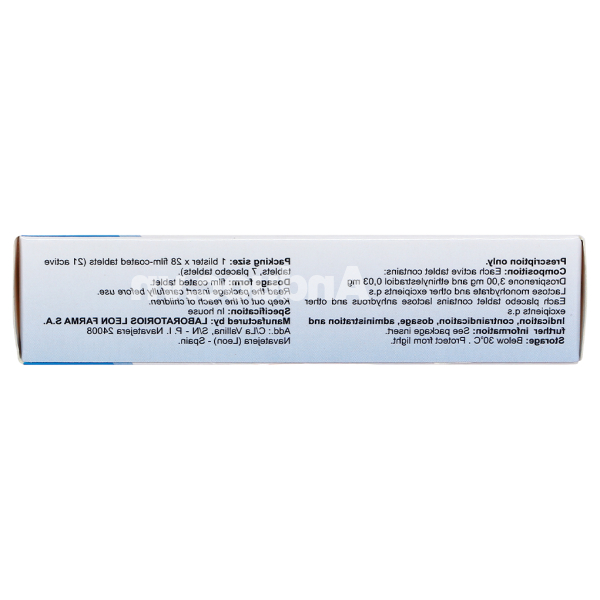 Rosepire 3mg/0.03mg thuốc tránh thai hằng ngày (1 vỉ x 28 viên)