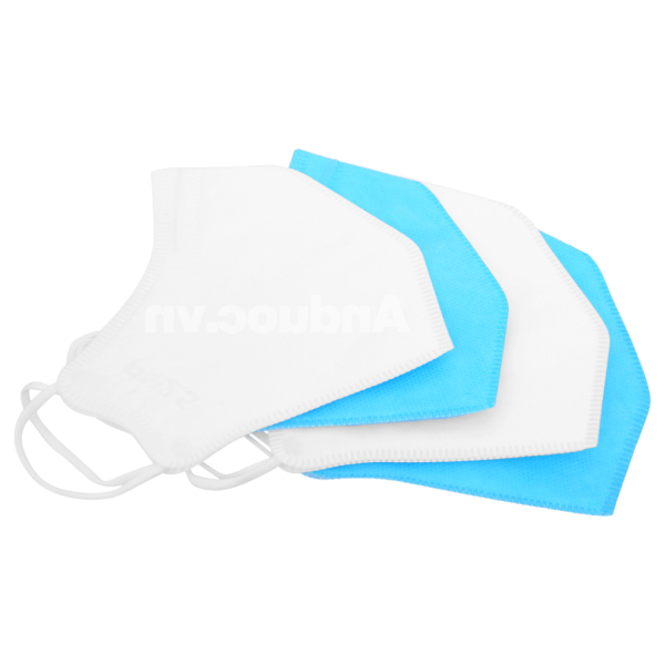 Khẩu trang y tế Mayan PM 2.5 3D Mask 4 lớp màu trắng size M gói 5 cái