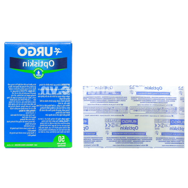 Gạc Urgo Optiskin hộp 50 miếng (5.3 x 8cm)