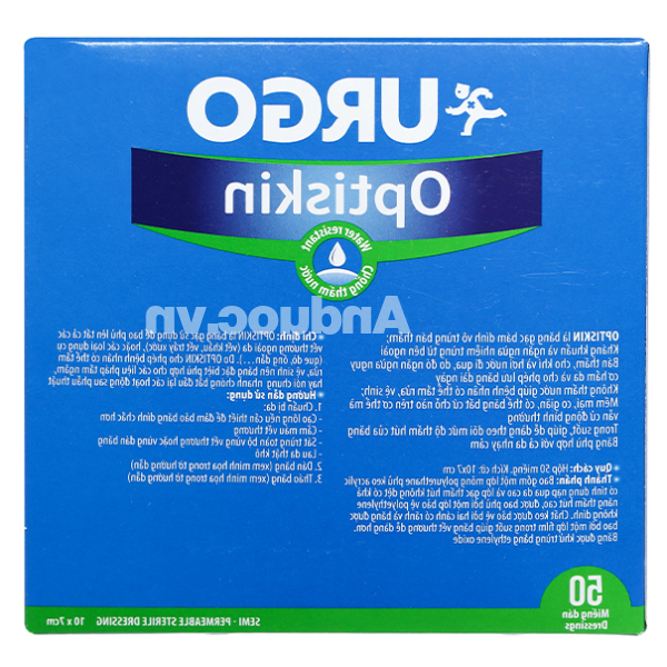 Gạc Urgo Optiskin (10cm x 7cm) hộp 50 miếng