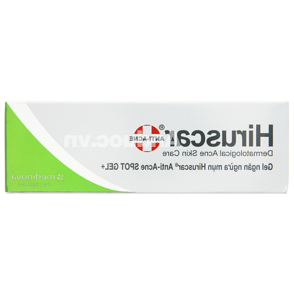 Gel Hiruscar Anti-acne ngăn ngừa mụn, tăng độ ẩm cho da tuýp 10g