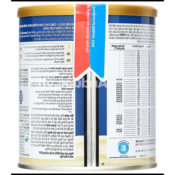 Sữa bột Ensure Gold bổ sung dinh dưỡng, tăng cường sức khỏe hương vani lon 400g