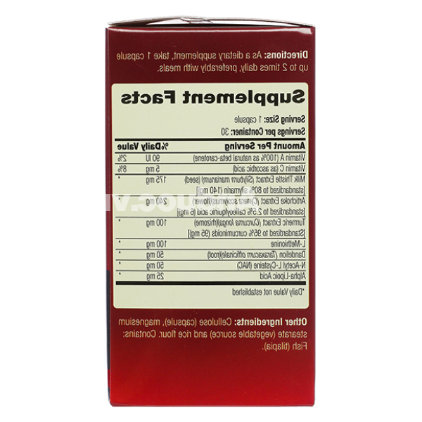 Hotchland Mega Liver giúp giải độc, tăng cường chức năng gan chai 30 viên