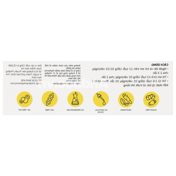 Viên sủi Scurma Fizzy New hỗ trợ giảm viêm loét dạ dày hộp 2 tuýp x 10 viên