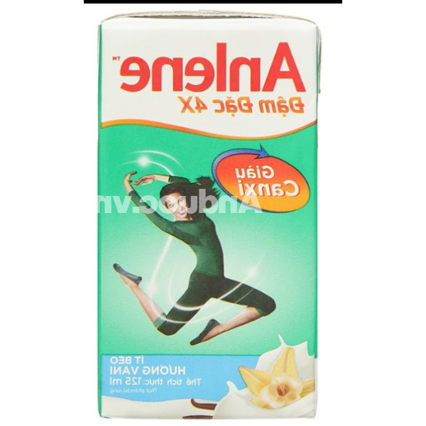 Sữa bột pha sẵn Anlene đậm đặc 4x giàu canxi hương vani hộp 125ml