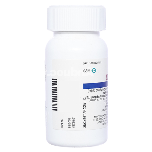 Janumet XR 100mg/1000mg trị đái tháo đường lọ 28 viên