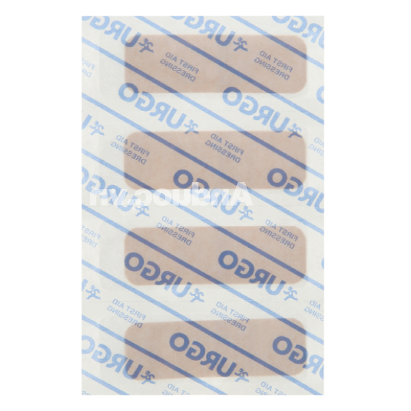 Băng cá nhân vải Urgo Durable (2 x 6cm) hộp 102 miếng