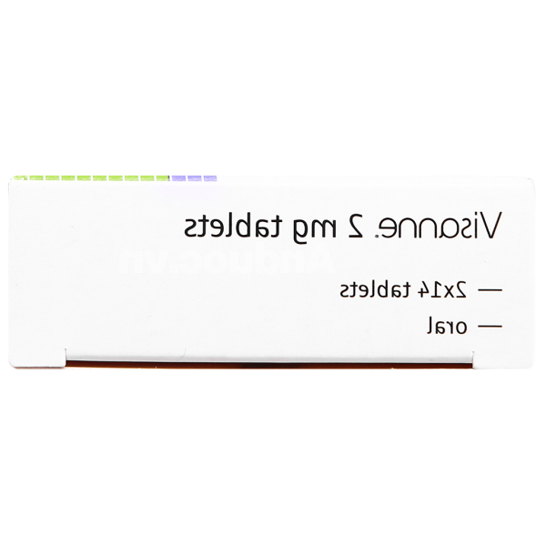 Visanne 2mg tablets trị lạc nội mạc tử cung (2 vỉ x 14 viên)