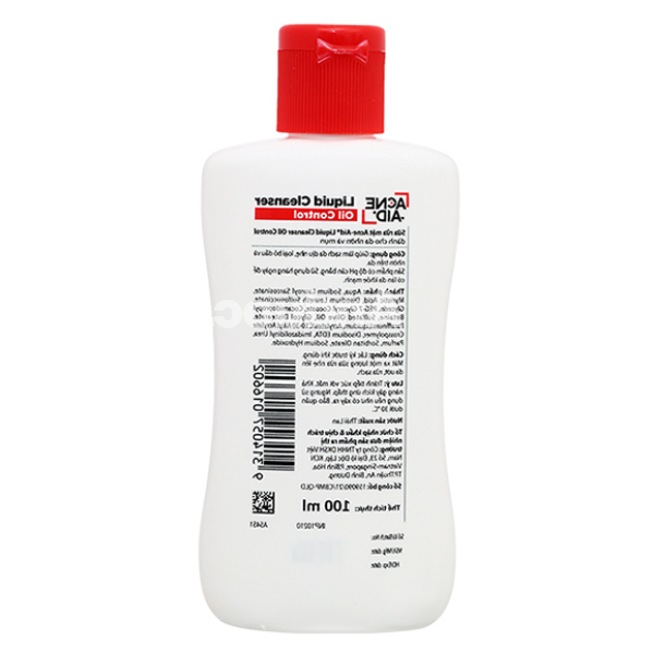 Sữa rửa mặt Acne-Aid Liquid Cleanser giảm nhờn, ngừa mụn trứng cá chai 100ml