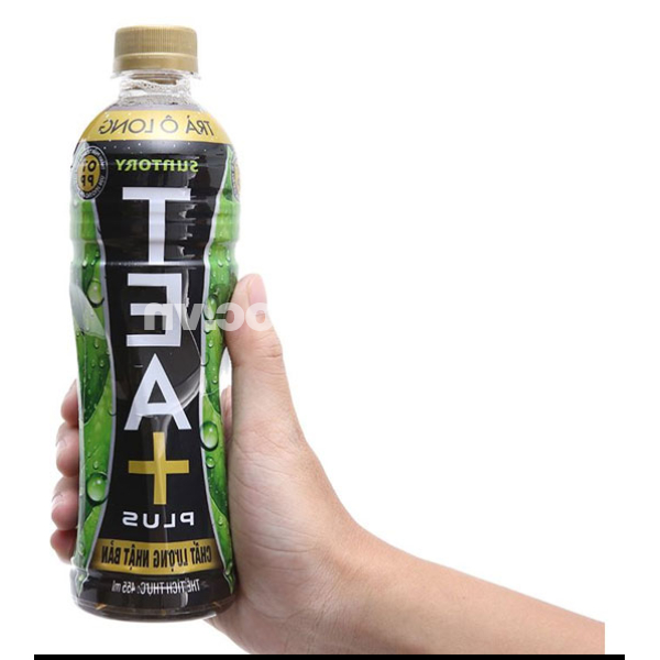 Trà ô long Tea Plus chai 455ml