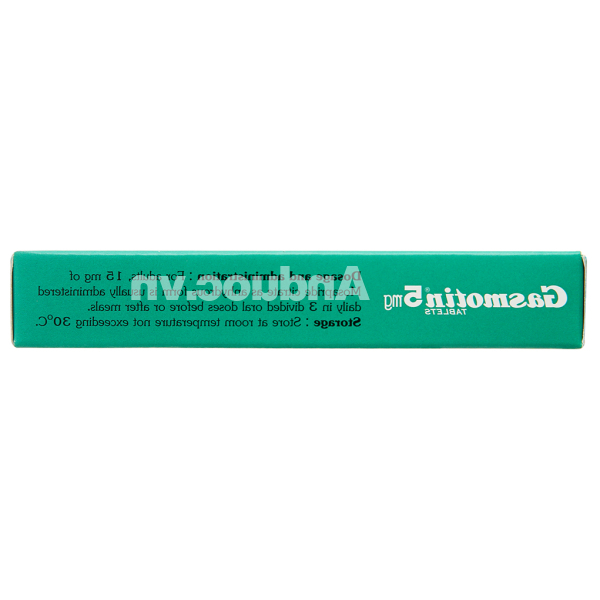 Gasmotin 5mg trị triệu chứng dạ dày - ruột (3 vỉ x 10 viên)