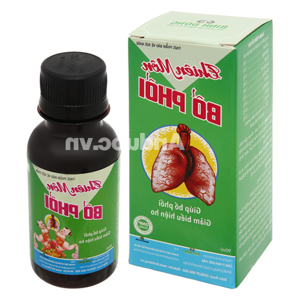 Siro Thiên Môn Bổ Phổi hỗ trợ giảm ho, bổ phổi chai 90ml