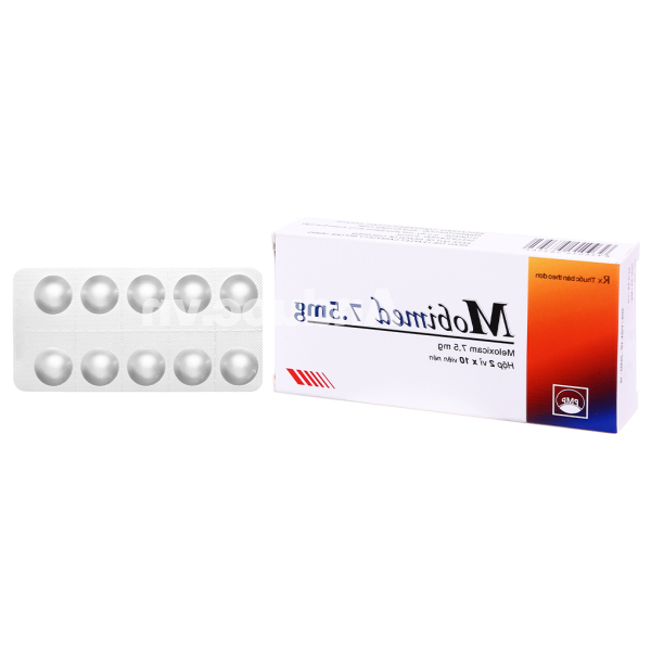 Mobimed 7.5mg giảm đau, kháng viêm xương khớp (2 vỉ x 10 viên)
