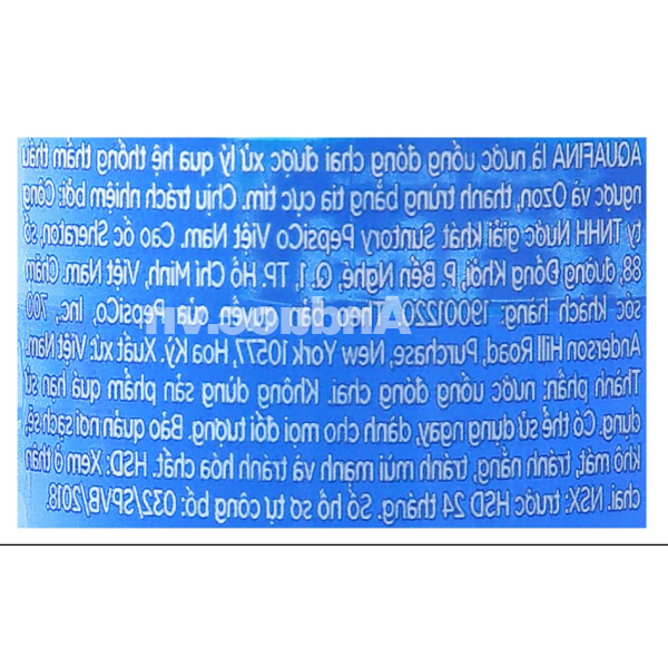 Nước suối giải khát Aquafina chai 500 ml