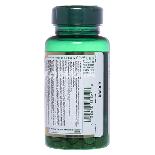 Nature's Bounty Ginkgo Biloba hỗ trợ tăng tuần hoàn máu não chai 60 viên