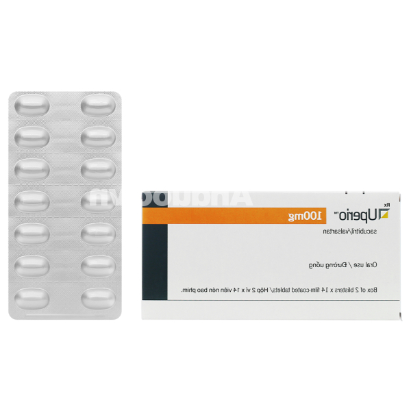 Uperio 100mg trị suy tim (2 vỉ x 14 viên)
