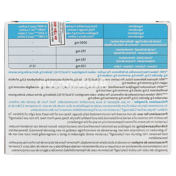 Cốm lợi sữa Galactogil hỗ trợ tăng tiết sữa hộp 24 gói x 3g