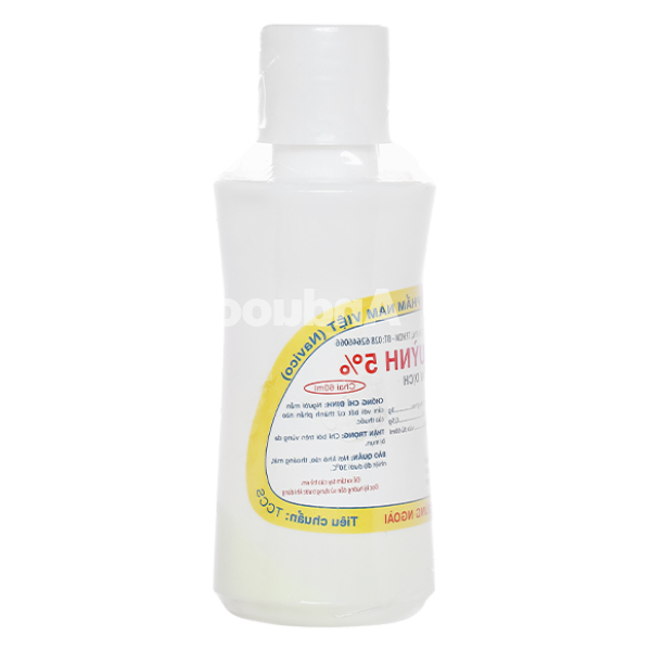 Hỗn dịch dùng ngoài Lưu huỳnh 5% Nam Việt trị mụn trứng cá chai 60ml