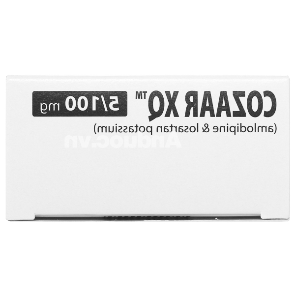 Cozaaz XQ 5/100mg trị tăng huyết áp (3 vỉ x 10 viên)