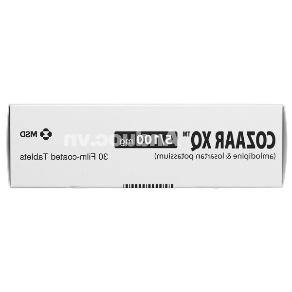 Cozaaz XQ 5/100mg trị tăng huyết áp (3 vỉ x 10 viên)