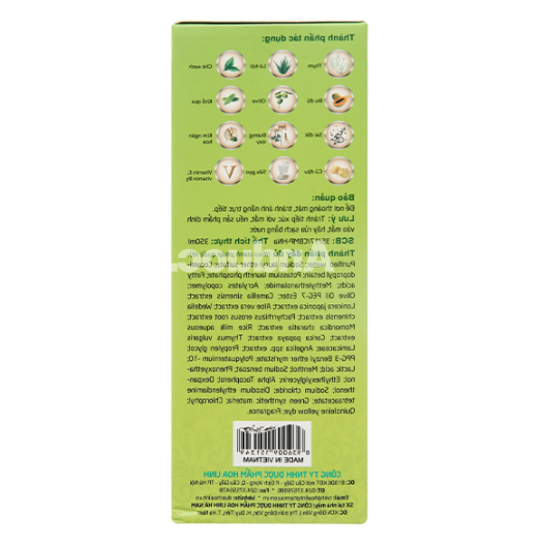 Sữa tắm dược liệu Ngọc Thảo hương thanh mát chai 350ml