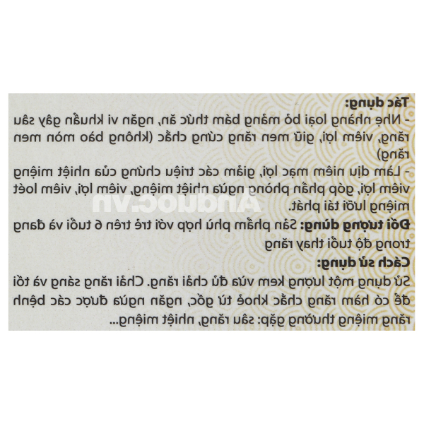 Kem đánh răng dược liệu Ngọc Châu trẻ em ngừa sâu răng tuýp 70g