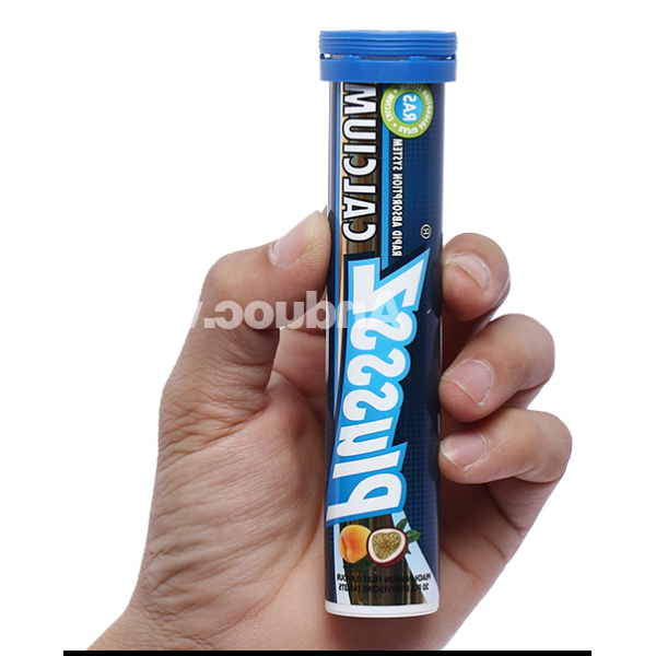 Viên sủi Plusssz Calcium hỗ trợ giảm nguy cơ loãng xương tuýp 20 viên