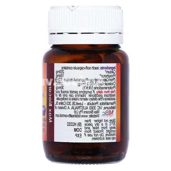 Viên nhai Pm KiddieCal bổ sung canxi và vitamin D chai 30 viên