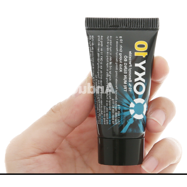 Kem Oxy 10 hỗ trợ điều trị mụn bọc, mụn sưng đỏ tuýp 10g