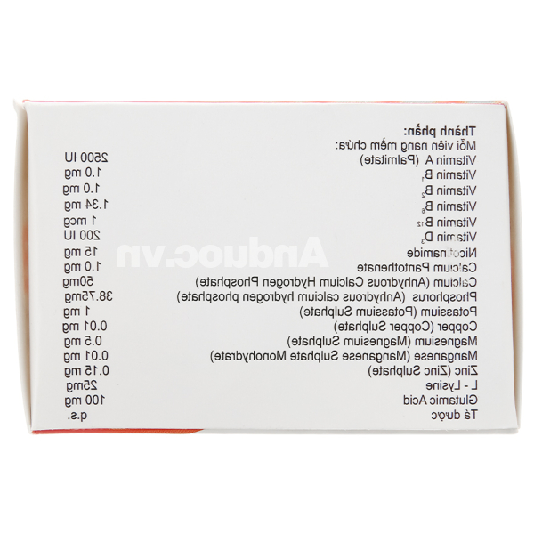 Evatos bổ sung vitamin và khoáng chất (6 vỉ x 10 viên)