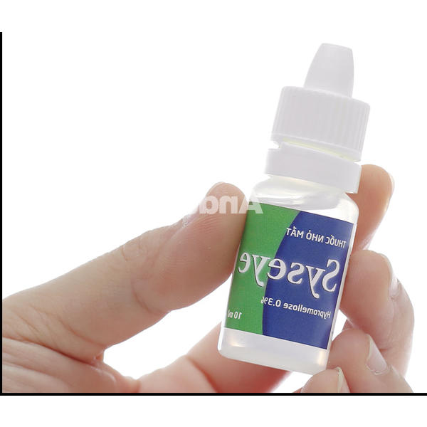 Dung dịch nhỏ mắt Syseye 0.3% giảm kích ứng mắt, khô mắt lọ 10ml