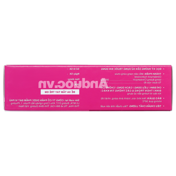 Nakai 300mg trị nhiễm khuẩn (3 vỉ x 10 viên)