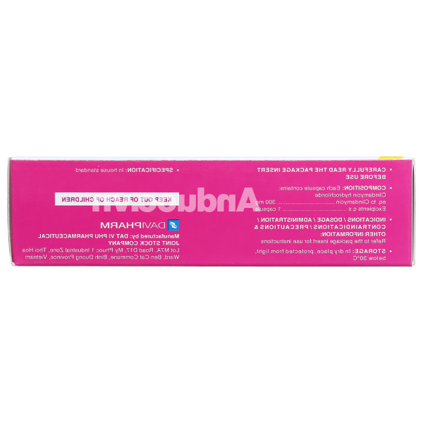 Nakai 300mg trị nhiễm khuẩn (3 vỉ x 10 viên)