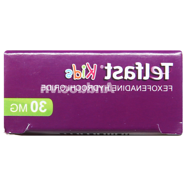 Telfast Kids 30mg trị viêm mũi dị ứng, mày đay cho bé (1 vỉ x 10 viên)
