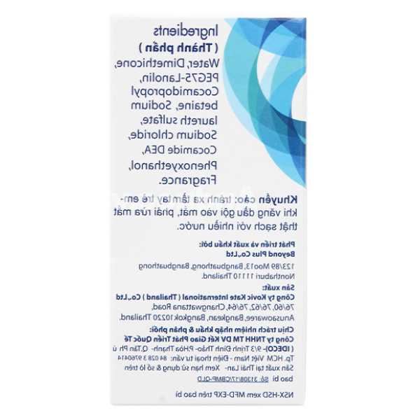 Dầu gội Beyond Plus Lucy loại bỏ chí, ngừa nấm da đầu tuýp 30ml