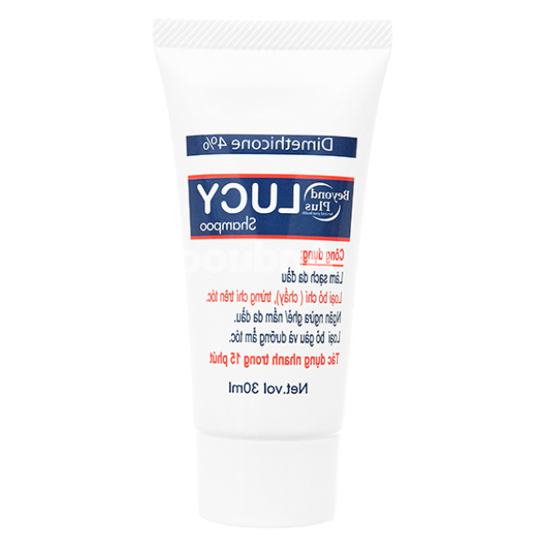 Dầu gội Beyond Plus Lucy loại bỏ chí, ngừa nấm da đầu tuýp 30ml