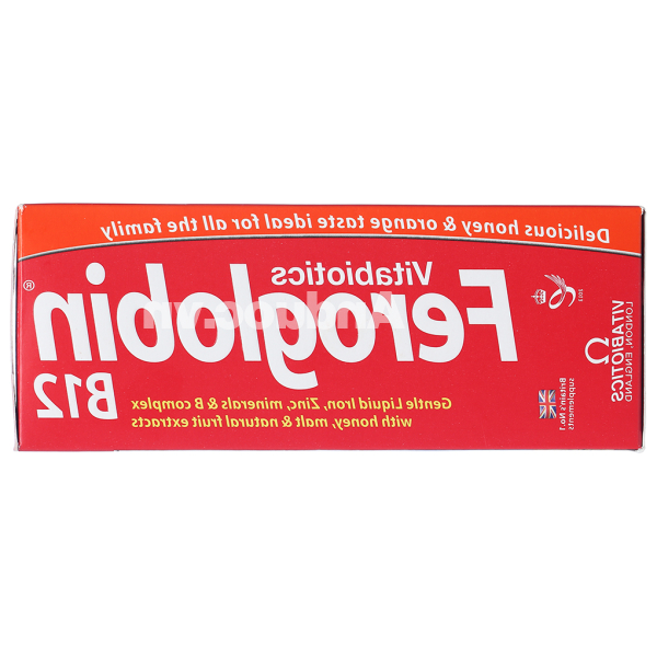 Siro Vitabiotics Feroglobin B12 Liquid hỗ trợ quá trình tạo máu chai 200ml