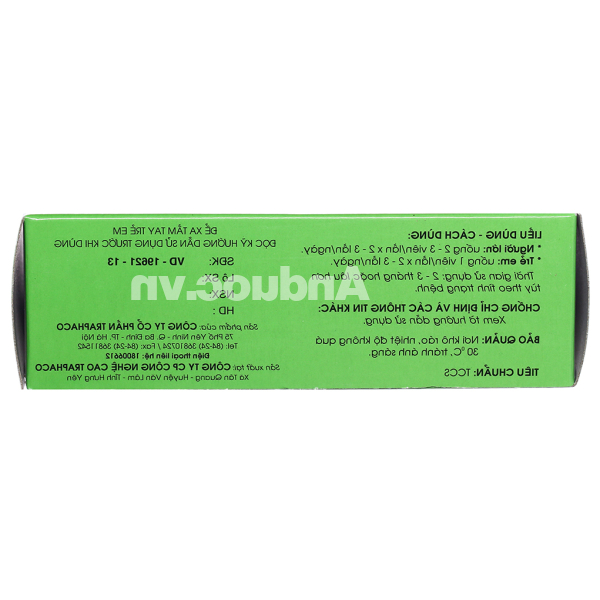 Viên bao phim Hoạt Huyết Dưỡng Não Traphaco giúp cải thiện trí nhớ (5 vỉ x 20 viên)