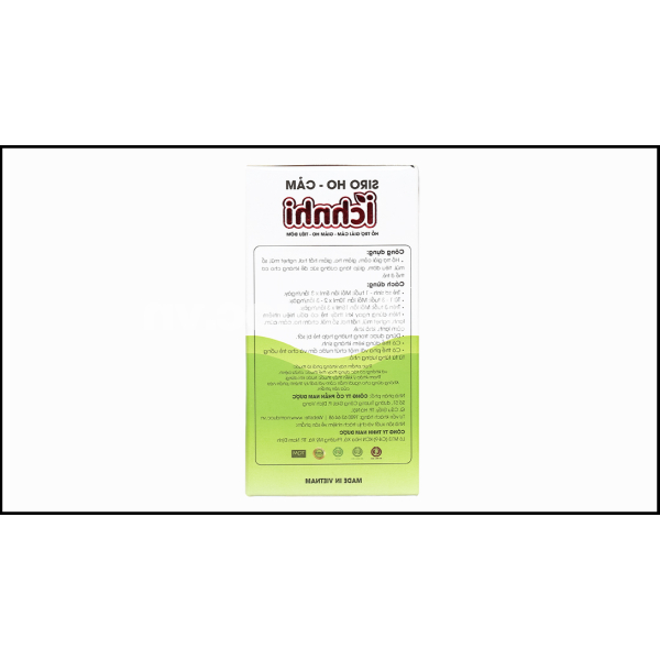 Siro ho cảm Ích Nhi hỗ trợ giảm ho, tăng đề kháng hộp 30 gói x 5ml
