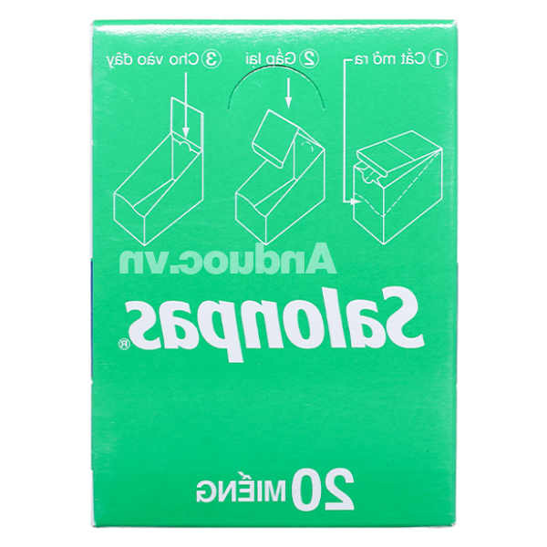 Cao dán Salonpas giảm đau, kháng viêm cơ xương (10 hộp x 20 miếng)