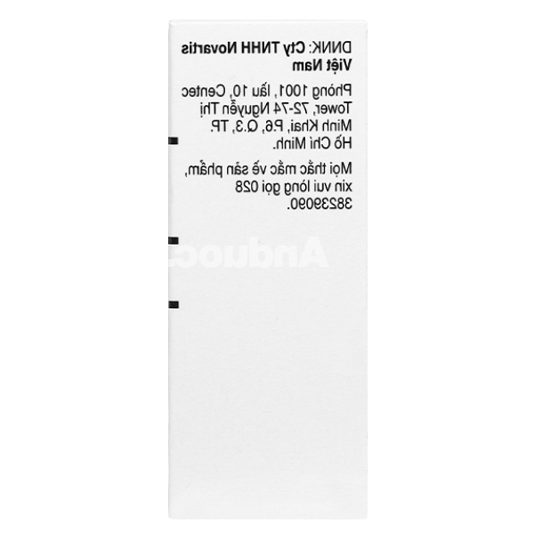 Hỗn dịch nhỏ mắt Azarga trị tăng nhãn áp lọ 5ml