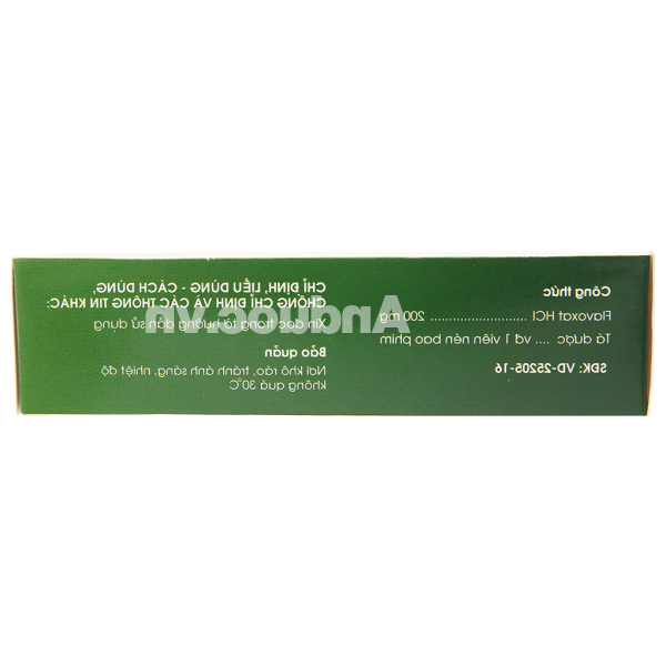 Camoas 200mg giảm triệu chứng tiểu khó, tiểu gấp, tiểu đêm (3 vỉ x 10 viên)