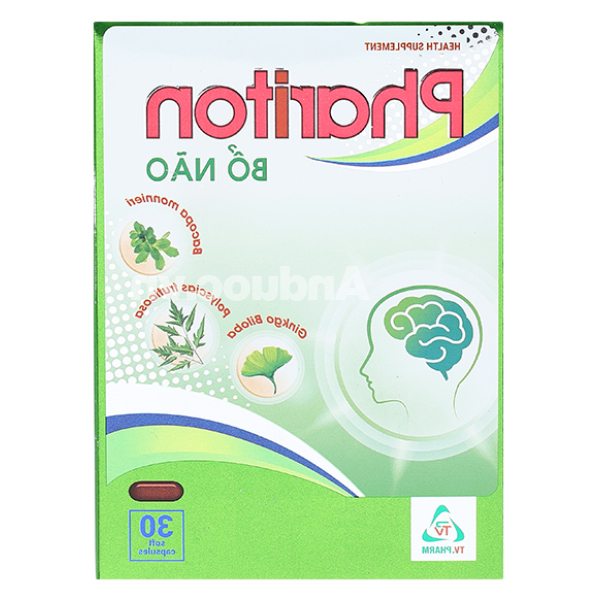 Phariton hỗ trợ giảm triệu chứng suy giảm trí nhớ hộp 30 viên