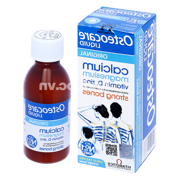 Siro Osteocare Liquid Original giúp xương chắc khỏe chai 200ml