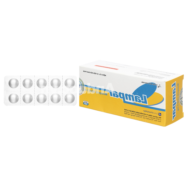 Lampar 5mg trị triệu chứng dạ dày - ruột (6 vỉ x 10 viên)