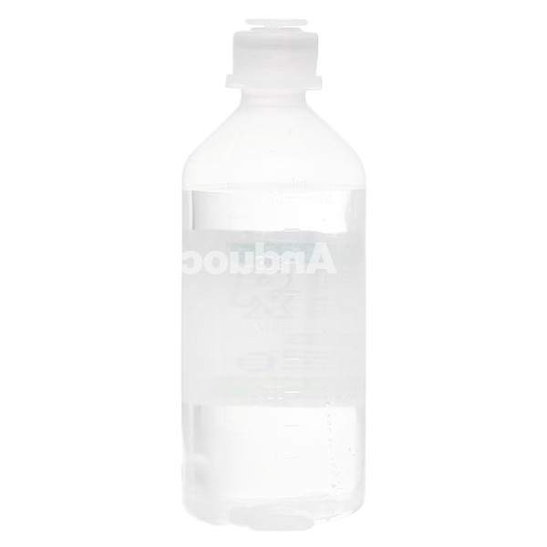 Dịch truyền 0.9% Sodium Chloride Solution Euro-Med bổ sung muối, nước chai 500ml